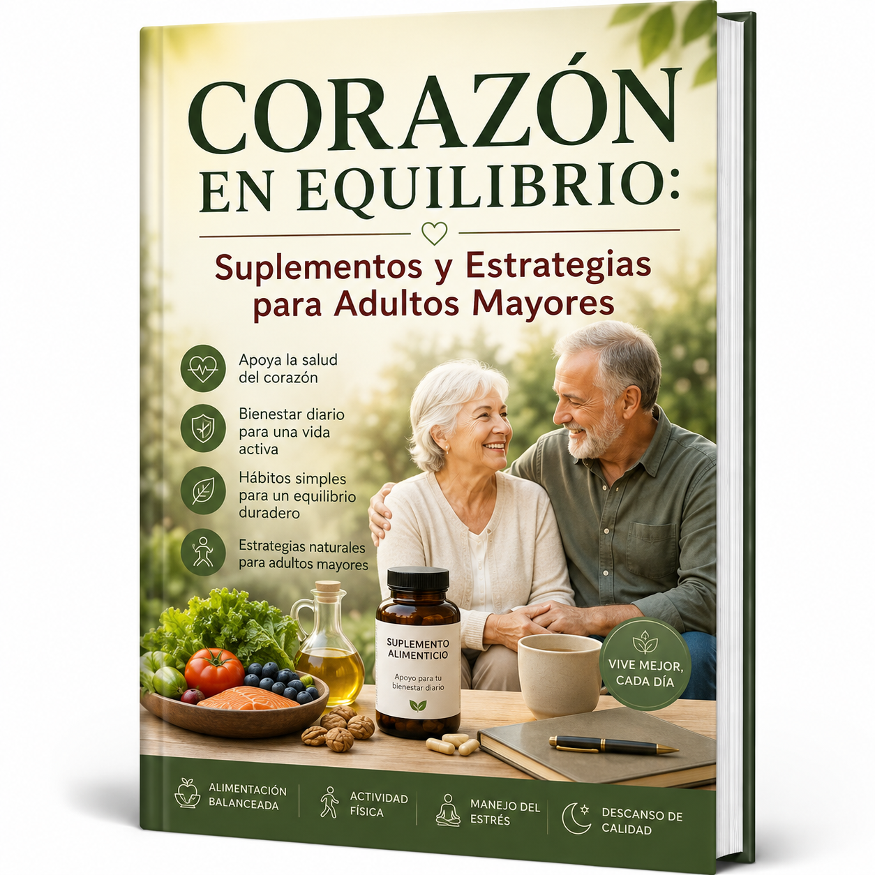 + 1 FREE Corazón en Equilibrio: Suplementos y Estrategias para Adultos Mayores